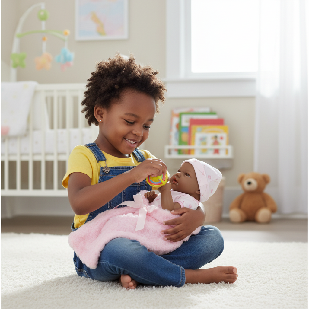 Muñeca Arias Elegance – Muñeca Bebé de 40 cm con Conjunto y Accesorios | Fabricada en España