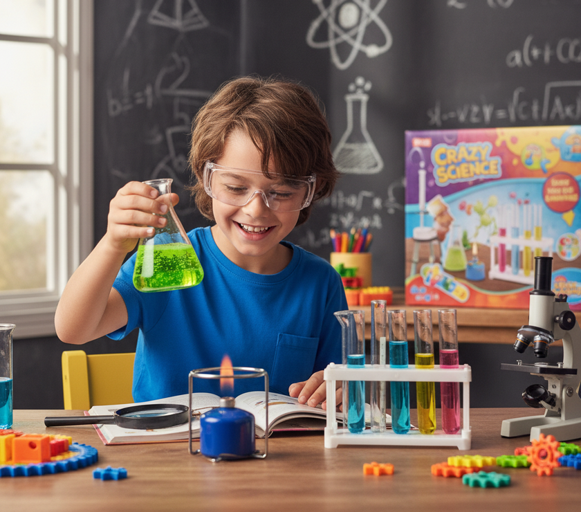 Crazy Science - El Laboratorio de la Caca | Juego Científico Educativo y Divertido para Niños +7 Años