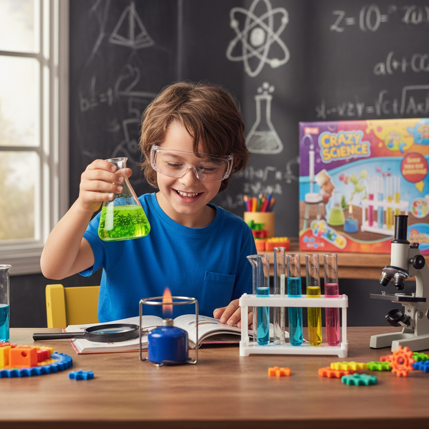 Crazy Science - El Laboratorio de la Caca | Juego Científico Educativo y Divertido para Niños +7 Años