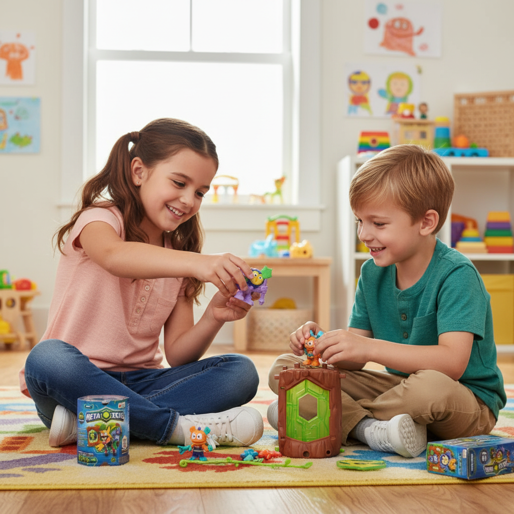 Pack Figuras Metazells Serie 1 – Surtido de Figuras de Acción Coleccionables | Juguetes de Batalla para Niños y Fans