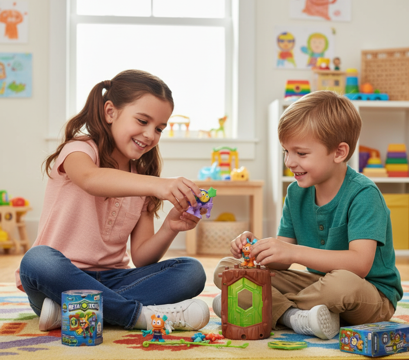 Pack Figuras Metazells Serie 1 – Surtido de Figuras de Acción Coleccionables | Juguetes de Batalla para Niños y Fans