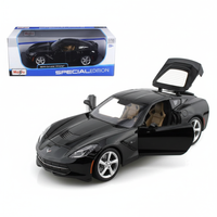 Maisto Edición Especial – Corvette Stingray 2014 Escala 1:18 | Coche de Colección Die-Cast Metálico | Modelo Realista para Coleccionistas
