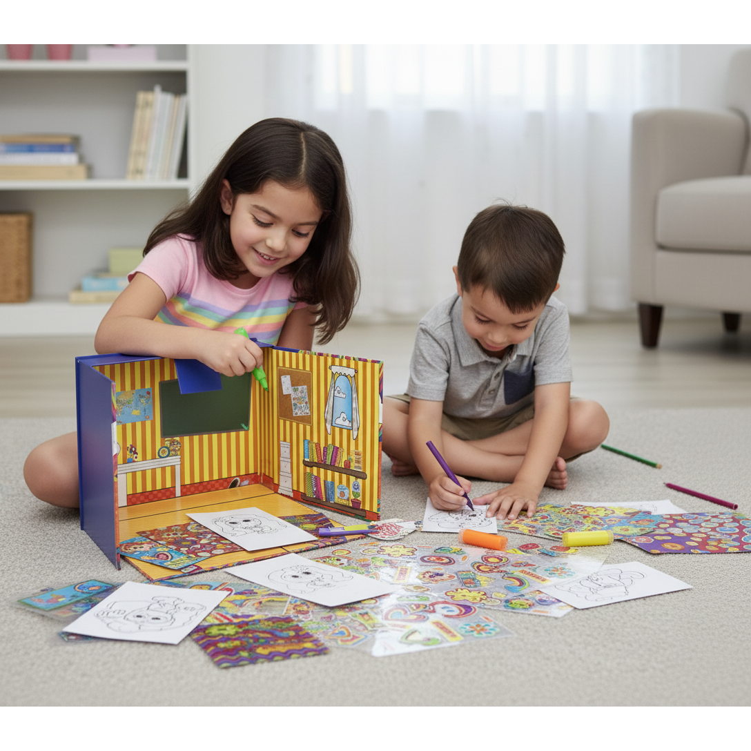 Set de Actividades Chamoy Colegio – Kit Escolar Creativo con Accesorios