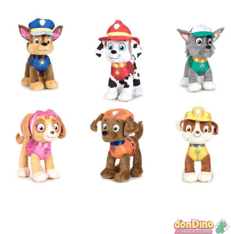 Peluche Patrulla Canina 20 cm Surtido Oficial | Paw Patrol | Precio por Unidad