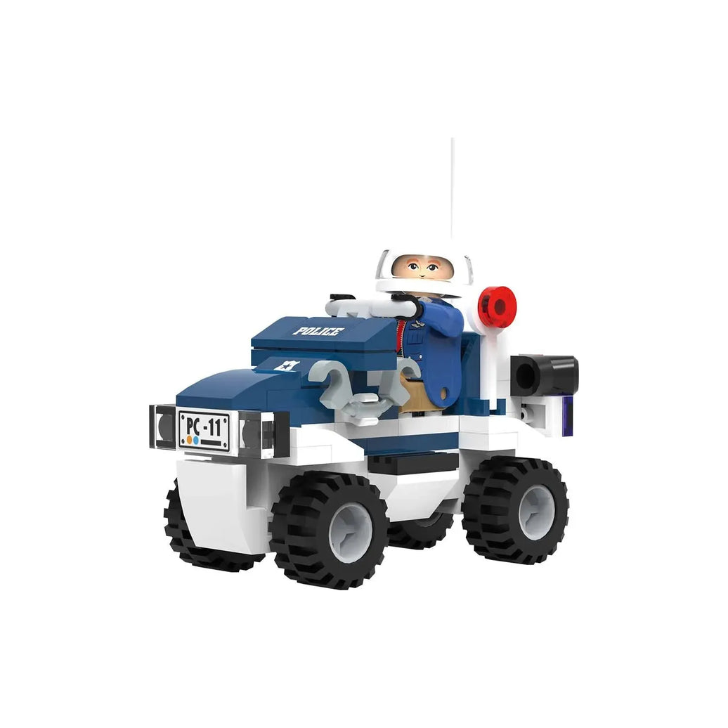 Playtive Clippys Quad de policía 79 piezas