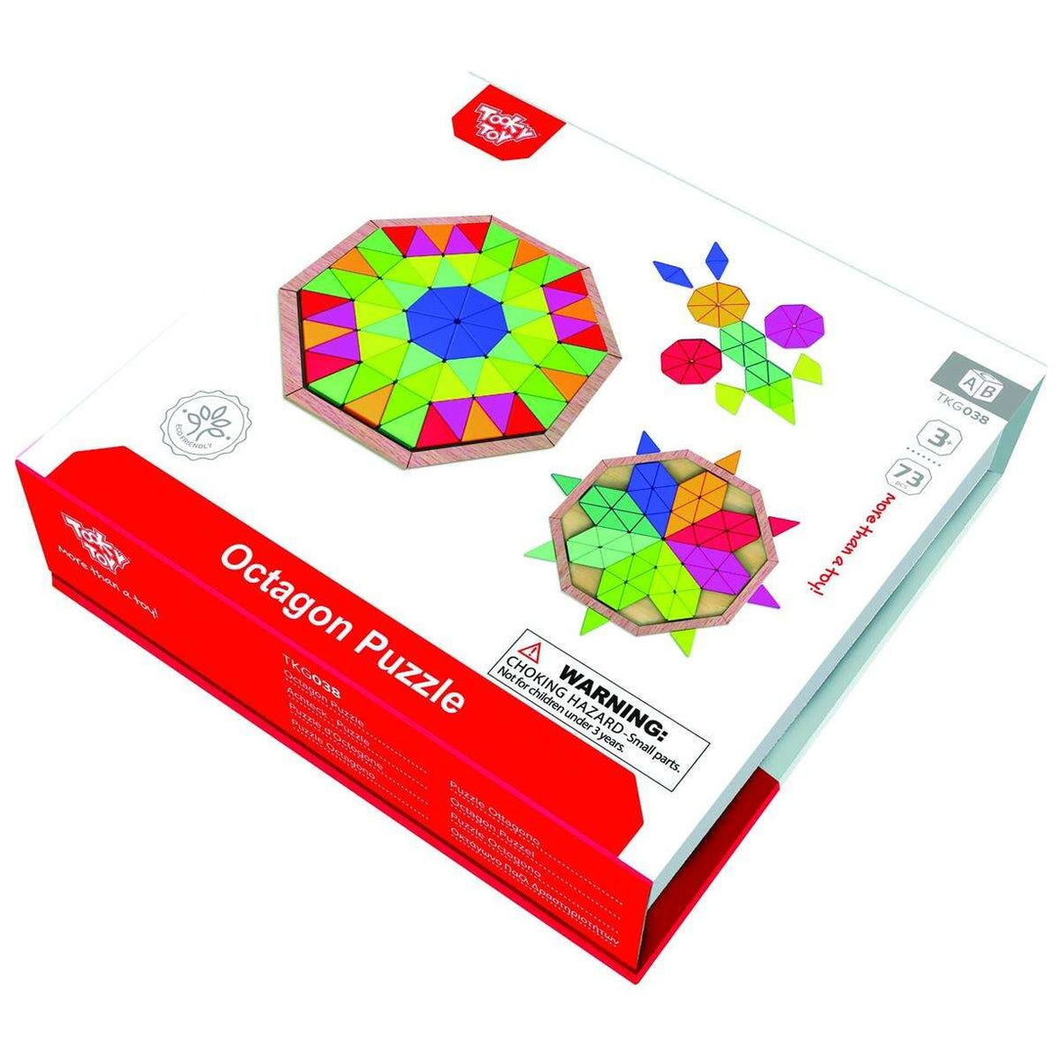 Juegos de Madera - Puzzle Octágono Tooky Toy