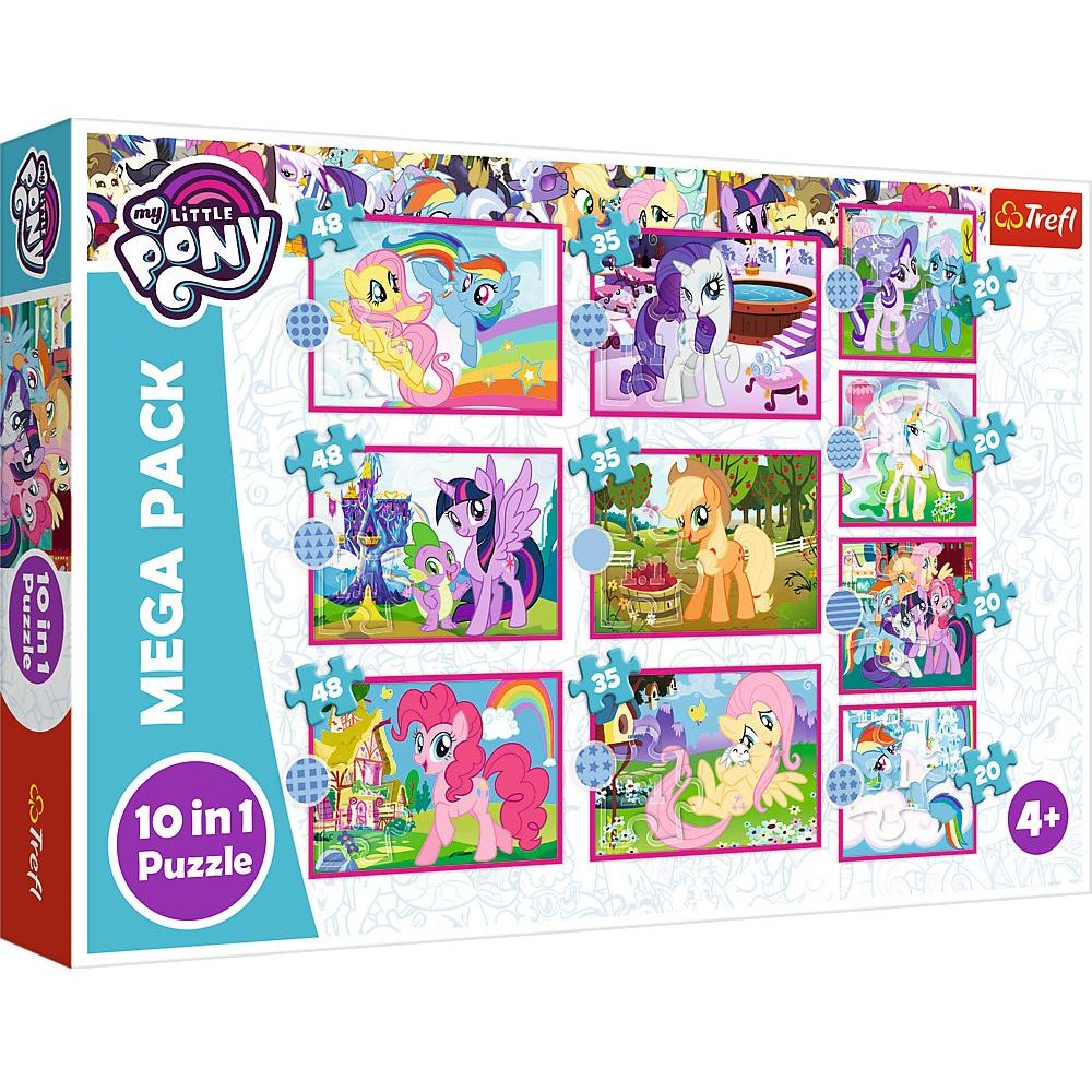 Puzzle 10 en 1 - Mi Pequeño Pony
