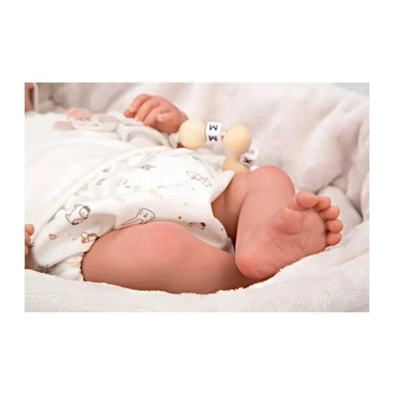 Muñeca Reborn Arias Aday 40 Cm Con Cuerpo Blando Y Capazo 98124