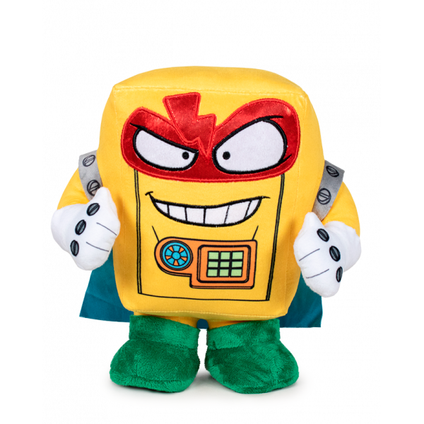 PELUCHE SUPERZINGS 760019520-2 - SERIE 6 SECRET SPIES - HARDLOCK 20 CM