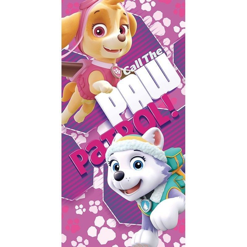 Set Infantil de Toalla +Saco de Cuerdas Patrulla Canina para Playa o Piscina