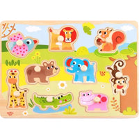 Puzzle de madera - Animales de selva