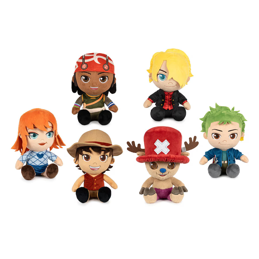 Peluche One Piece Live Action 24 cm Serie 9 Oficial Famosa | Personajes Surtidos | Precio por Unidad
