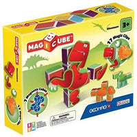 Geomag - Magic Cube Dinosaurios. Caja algo dañada