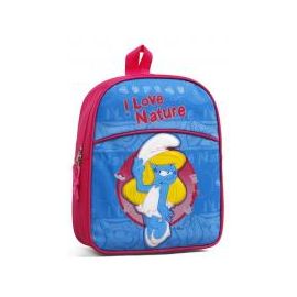 Mochila Junior Pitufina 32x25x8cm