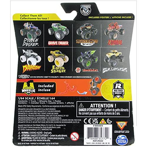 Monster Jam Shaker (escala 1:64) Serie 2021 Surtido