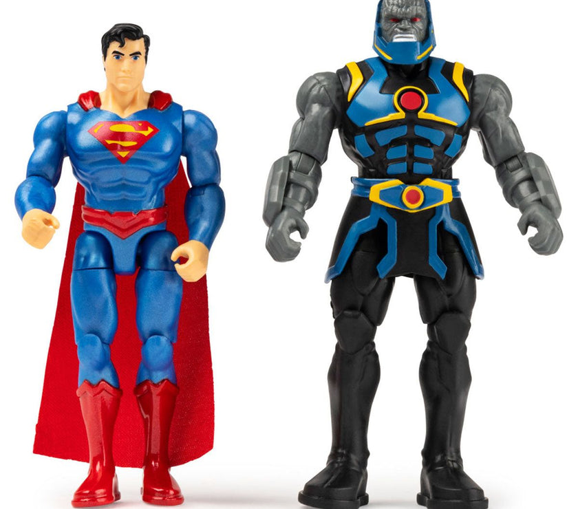 DC Figuras 10cm Pack de pelea. Bizak. caja algo dañada
