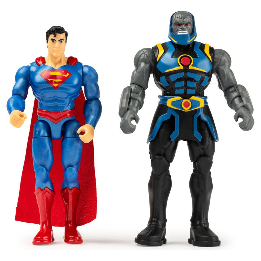 DC Figuras 10cm Pack de pelea. Bizak. caja algo dañada