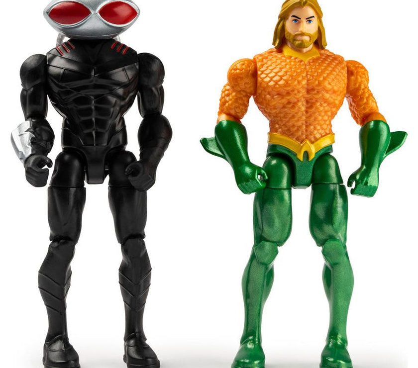 DC Figuras 10cm Pack de pelea. Bizak. caja algo dañada