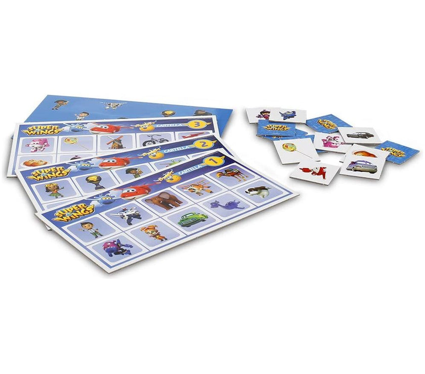 Superwings - Juego 3 en 1 súper memo. Caja algo dañada