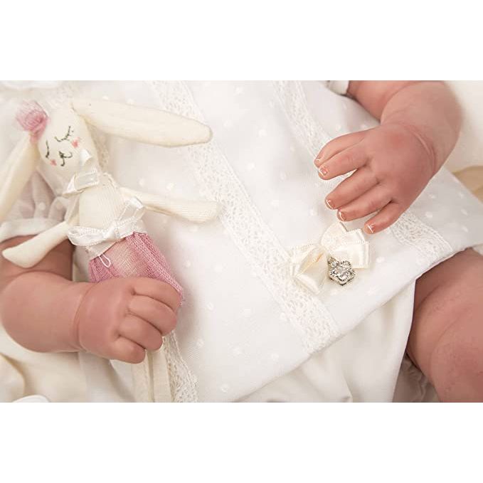 Muñecas Arias Reborn Naroa Con Manta y Muñequito 45 cm 98088