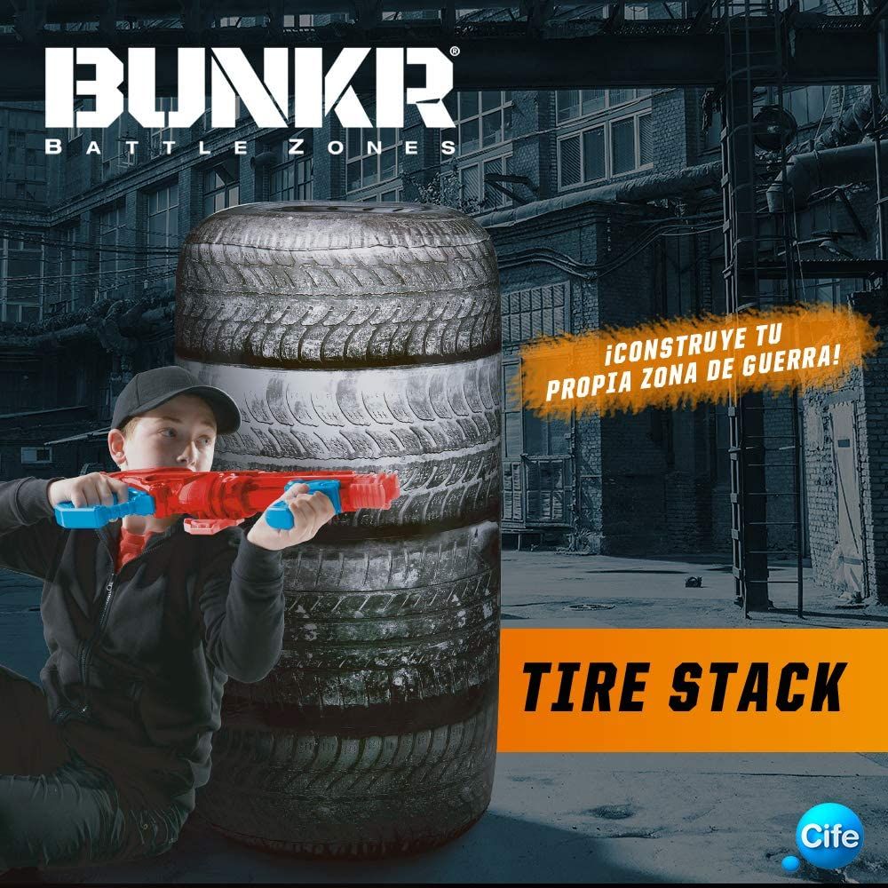 Bunkr- Surtido Buttle Zone Take Cover Tire Stack