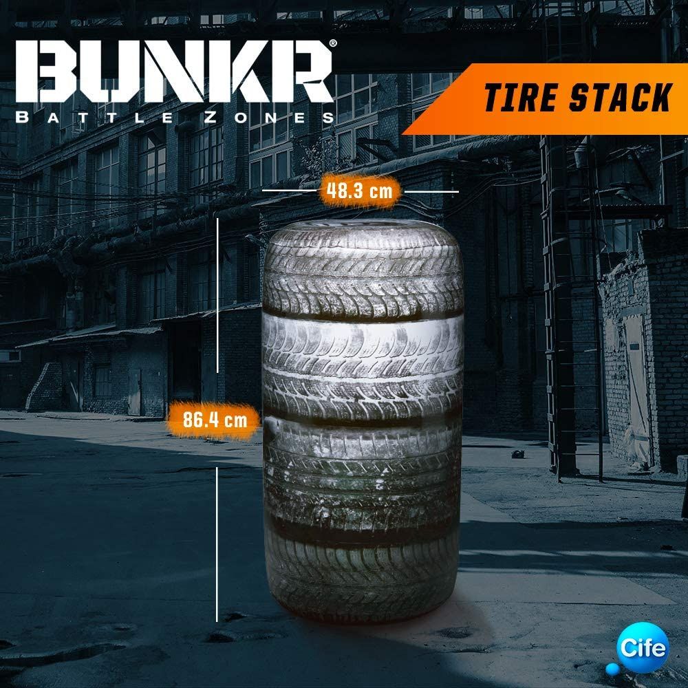 Bunkr- Surtido Buttle Zone Take Cover Tire Stack