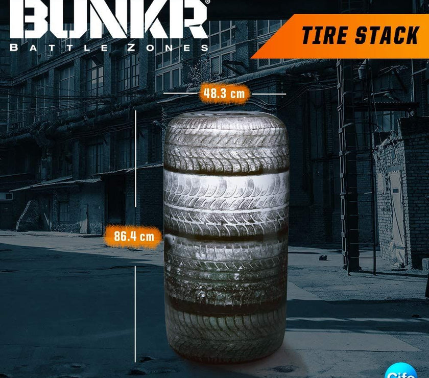 Bunkr- Surtido Buttle Zone Take Cover Tire Stack