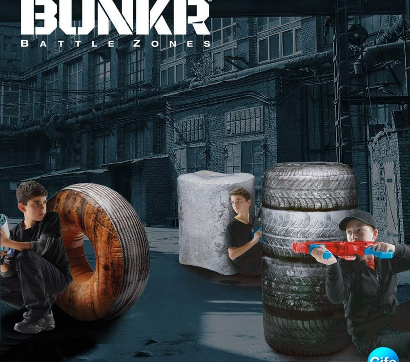 Bunkr- Surtido Buttle Zone Take Cover Concrete Block
