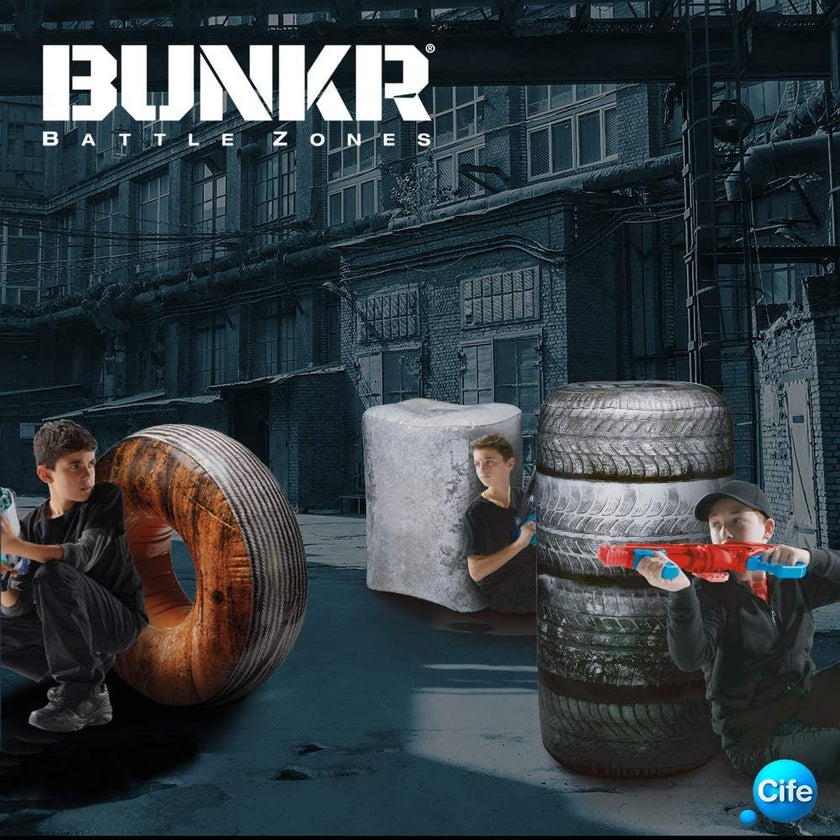 Bunkr- Surtido Buttle Zone Take Cover Concrete Block