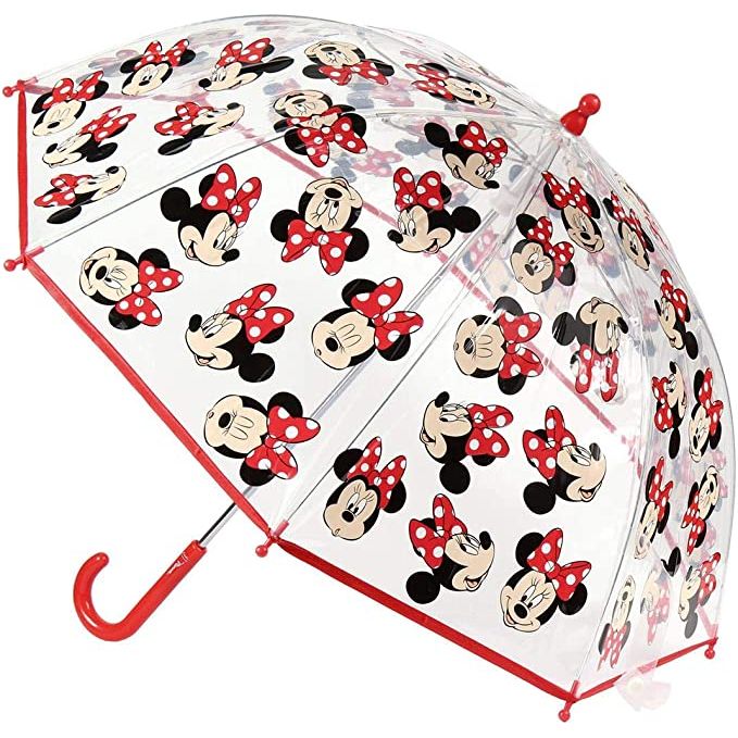 Paraguas Transparente de Minnie Mouse