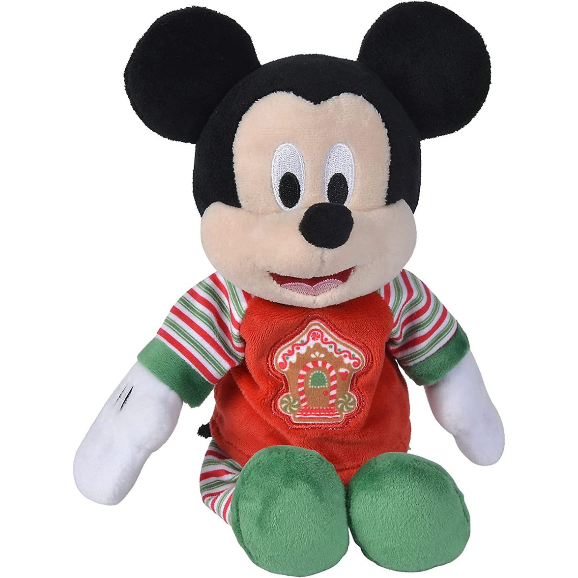 Peluche Mickey Mouse Navideño 25cm