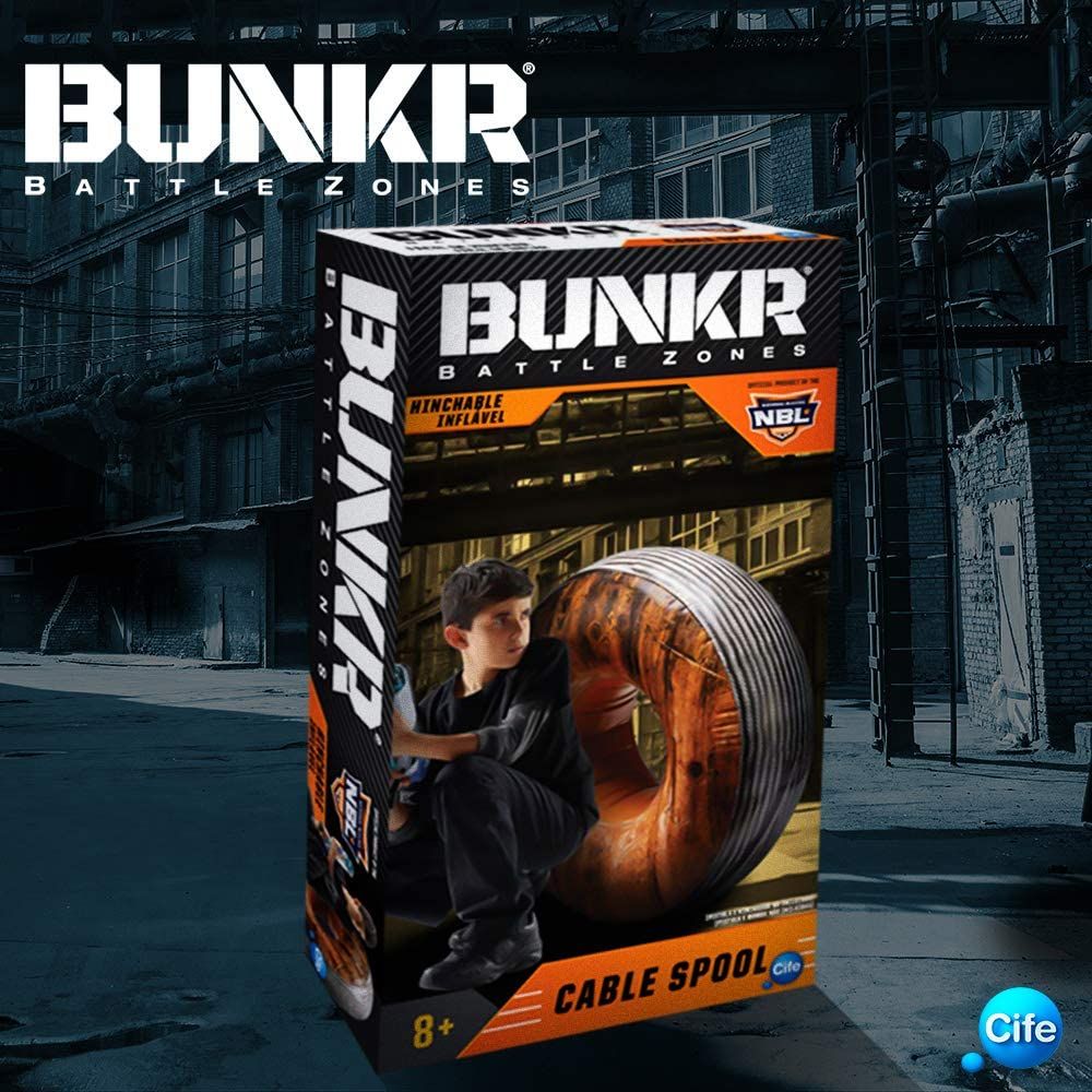 Bunkr- Surtido Buttle Zone Take Cover Cable Spool