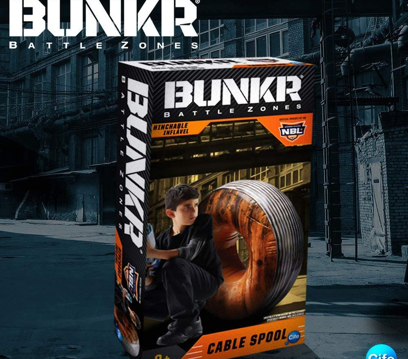 Bunkr- Surtido Buttle Zone Take Cover Cable Spool