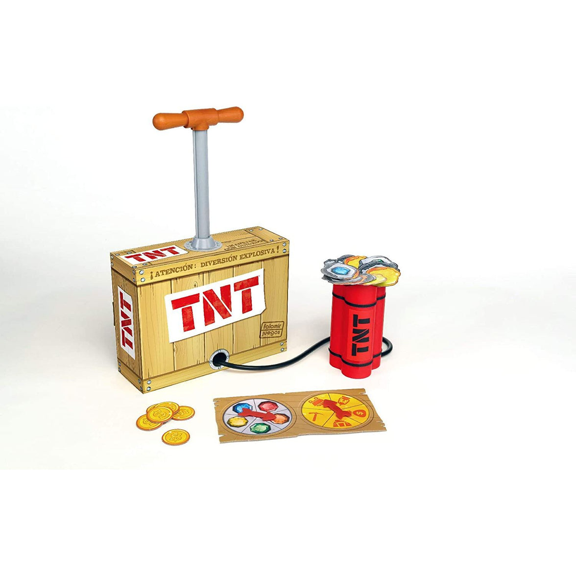 Falomir TNT, Juego de Mesa, Habilidad. Caja algo dañada
