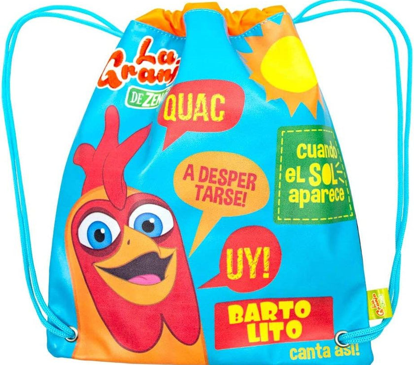 Reino infantil- Saquito de merienda. Mochila