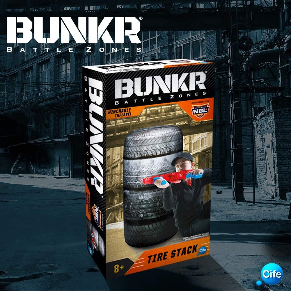 Bunkr- Surtido Buttle Zone Take Cover Tire Stack
