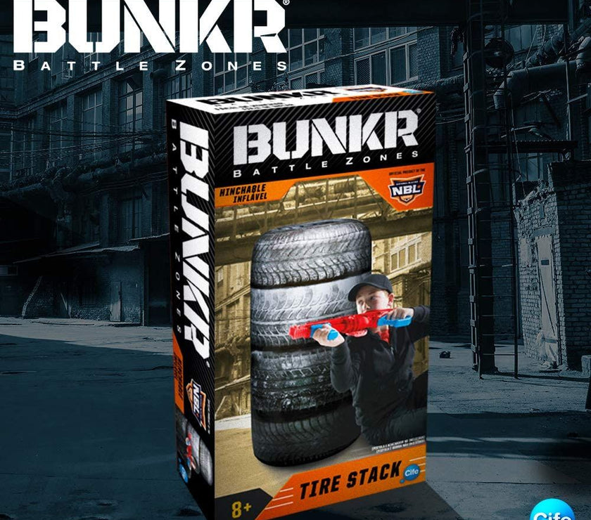 Bunkr- Surtido Buttle Zone Take Cover Tire Stack