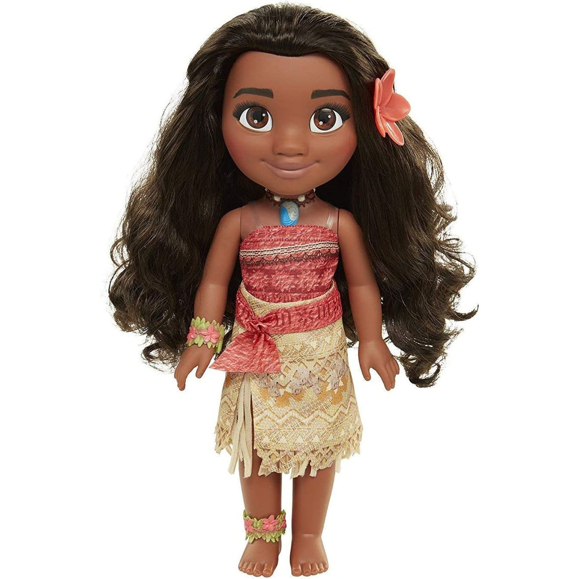 Glop Games- Princesa Disney, muñeca Vaiana con Todo Lujo de Detalle. Caja algo dañada