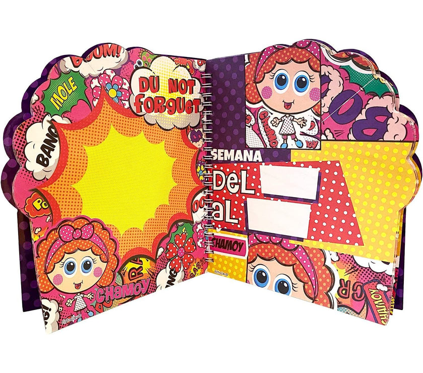 Chamoy- ARTEFACTO ANOTADOR ANTIOLVIDOS Cuaderno con accesorios
