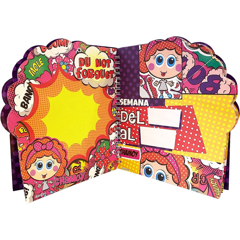 Chamoy- ARTEFACTO ANOTADOR ANTIOLVIDOS Cuaderno con accesorios