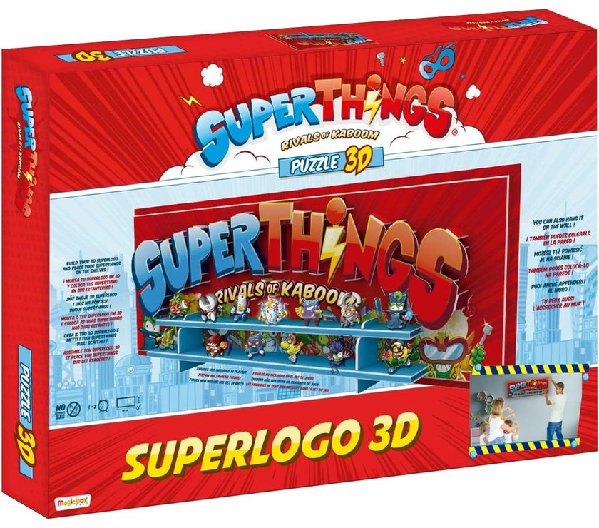 Puzzle 3D Superthings Super Logo