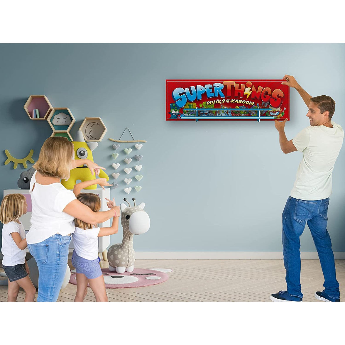 Puzzle 3D SuperThings – Super Logo | Rompecabezas 3D Oficial de Kaboom City | Juego de Construcción y Colección para Niños