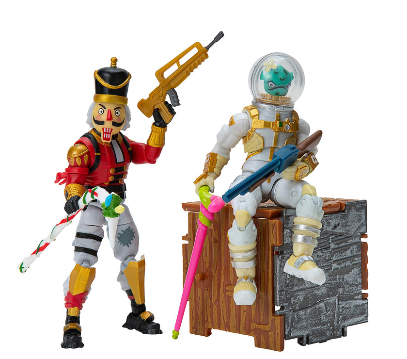 FORTNITE Set Figura "Late Game Survival". - Caja algo dañada