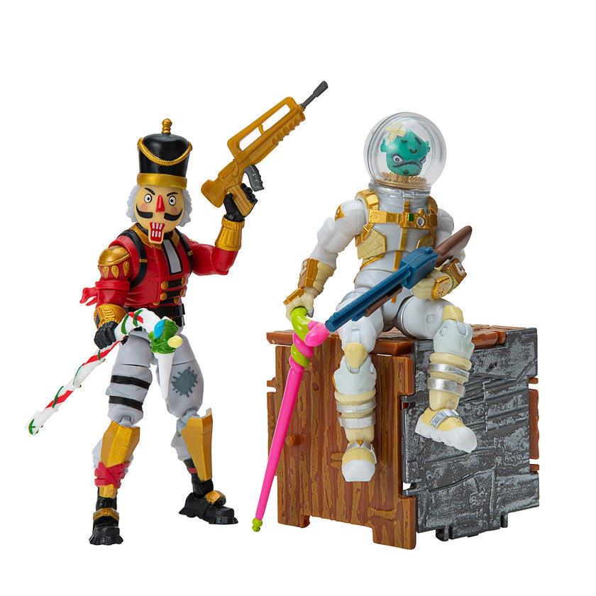 FORTNITE Set Figura "Late Game Survival". - Caja algo dañada