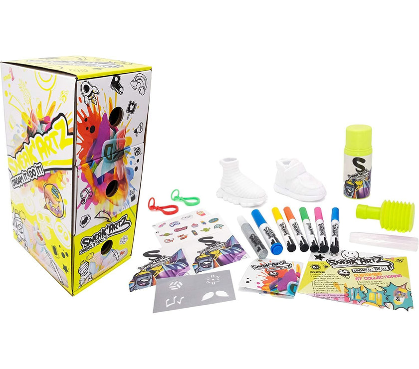 Splash Toys 39001, Color sneak'artz Spray Set, caja algo dañada.