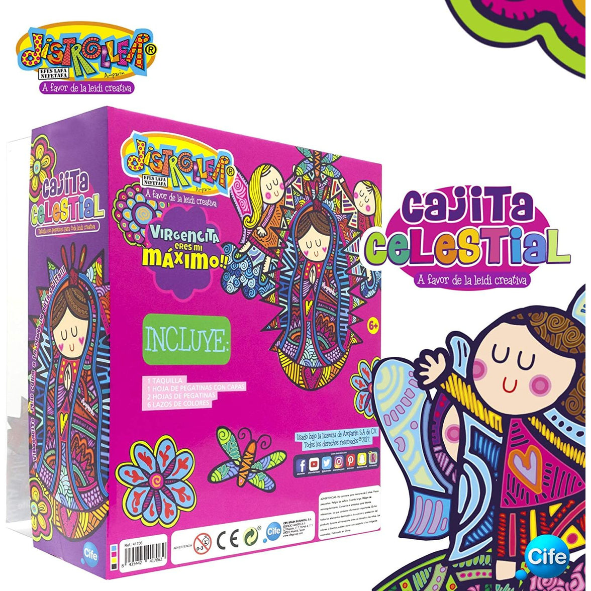 Cajita Celestial Distroller | Joyero Guarda Top Sicrets | Set de Diseño y Organización para Niñas