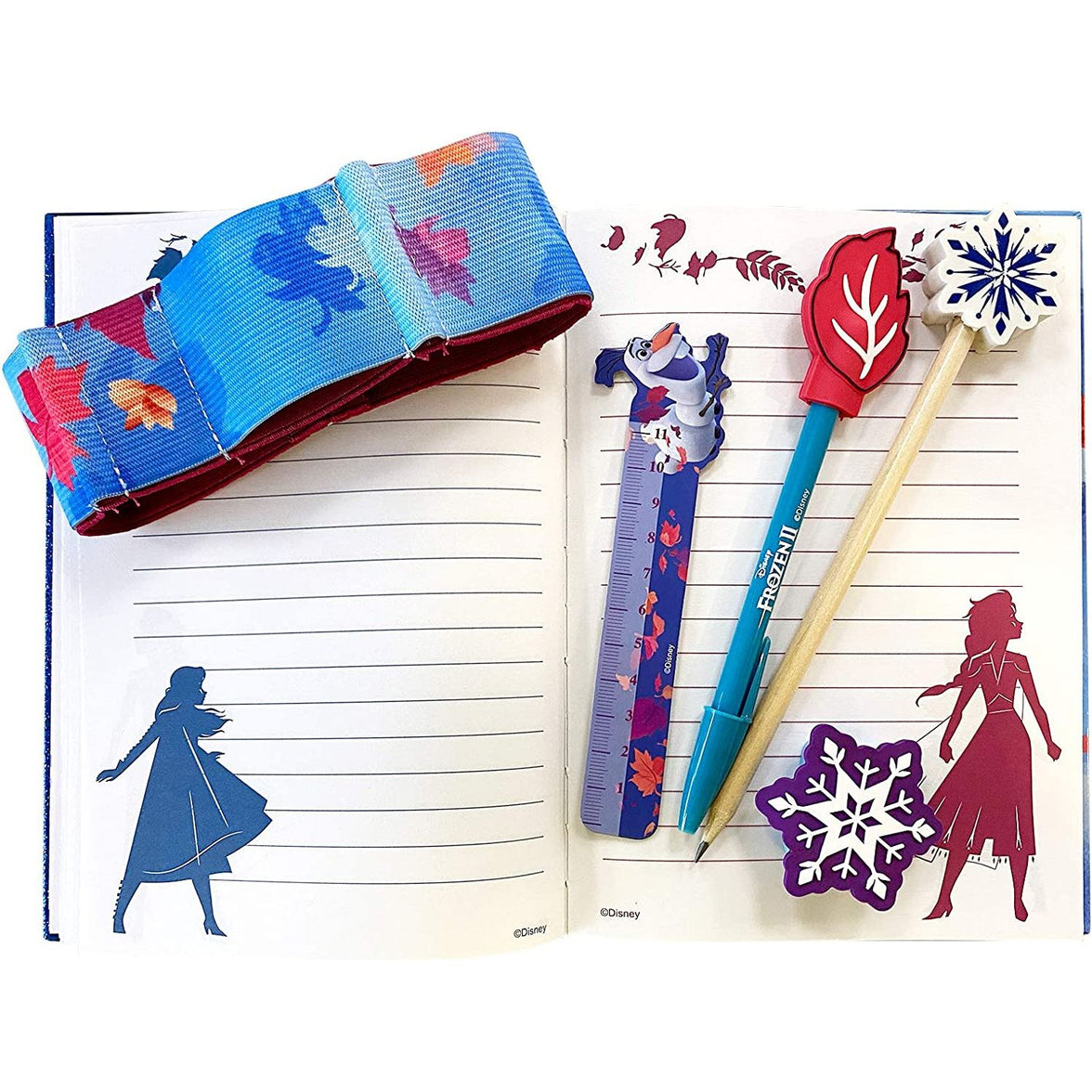FROZEN II- Disney Diario con Accesorios.