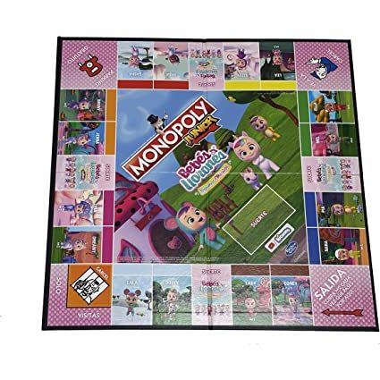 Monopoly Junior Bebés Llorones Lágrimas Mágicas | Juego de Mesa Infantil Oficial
