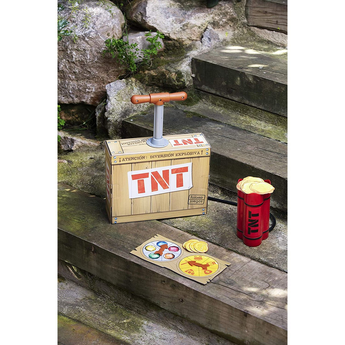 Falomir TNT, Juego de Mesa, Habilidad. Caja algo dañada