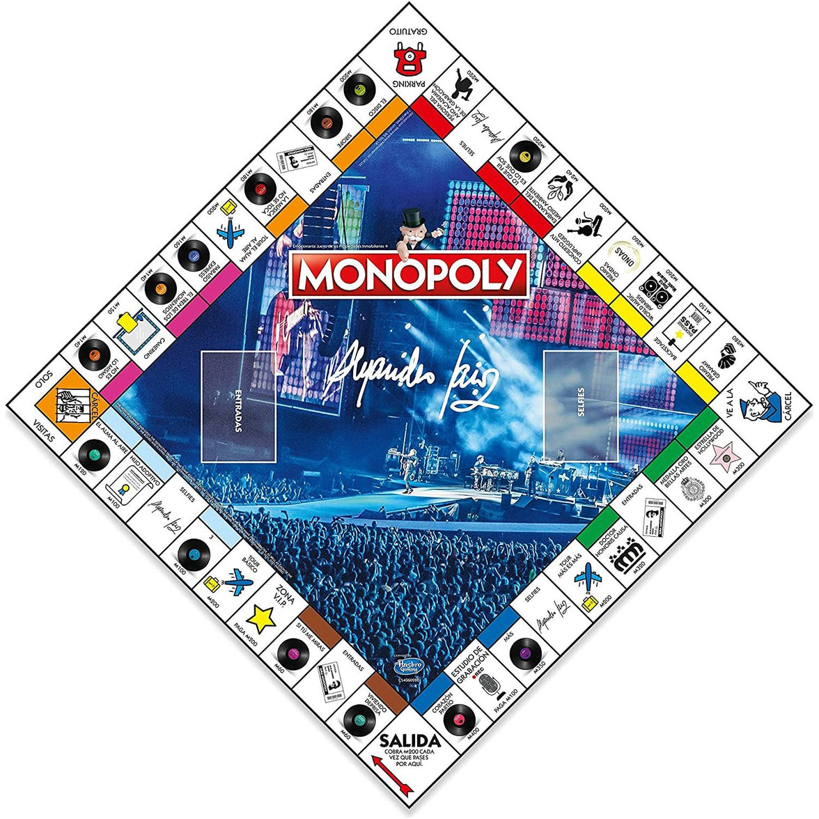 Eleven Force - Monopoly Alejandro SANZ. Caja algo dañada